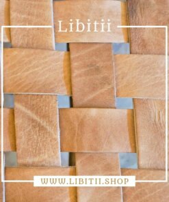 Dark Leather Bench With Storage 3