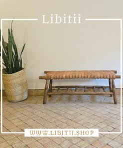 Dark Leather Bench With Storage 5