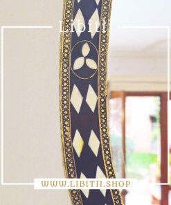 Handmade Moroccan Bone Mirror 2