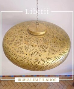 Moroccan Brass Hanging Lamps 2