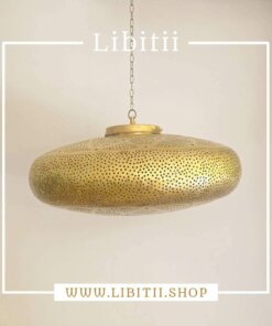 Moroccan Brass Hanging Lamps