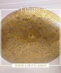 Moroccan Brass Hanging Lamps 3