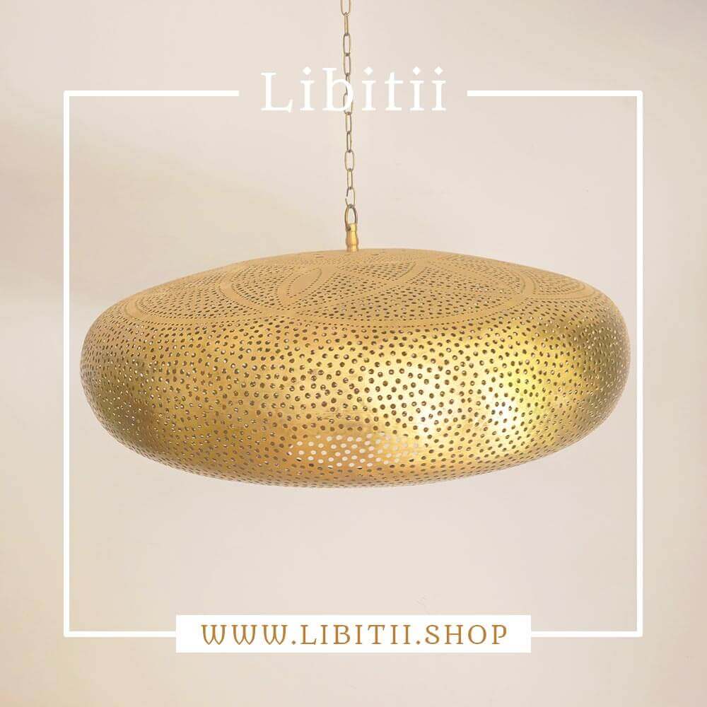 Moroccan Brass Hanging Light