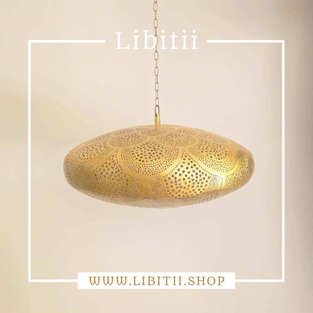 Moroccan Brass Pendant Light