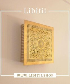 Moroccan Brass Wall Light 2