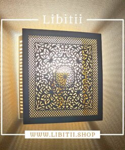 Moroccan Brass Wall Light 5