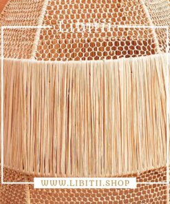 Raffia Lace Bell Lampshade 3