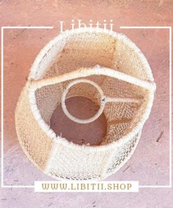 Raffia Lace Lantern Pendant Light 2
