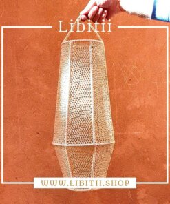 Raffia Lace Lantern Pendant Light
