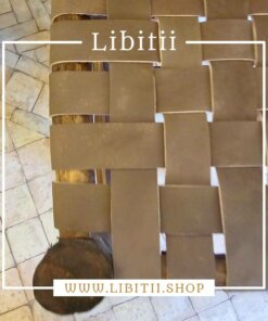 Stool Bar With Brown Leather 3