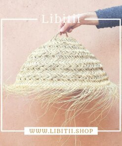 Straw Ball Pendant Light