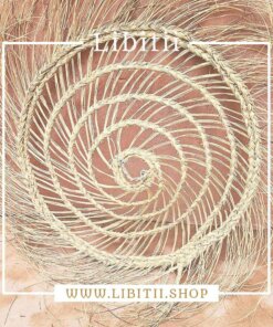 Straw Parasol Suspension Braided 6