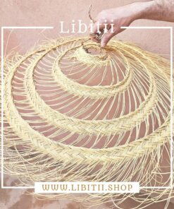 Straw Parasol Suspension Net Shaped 2