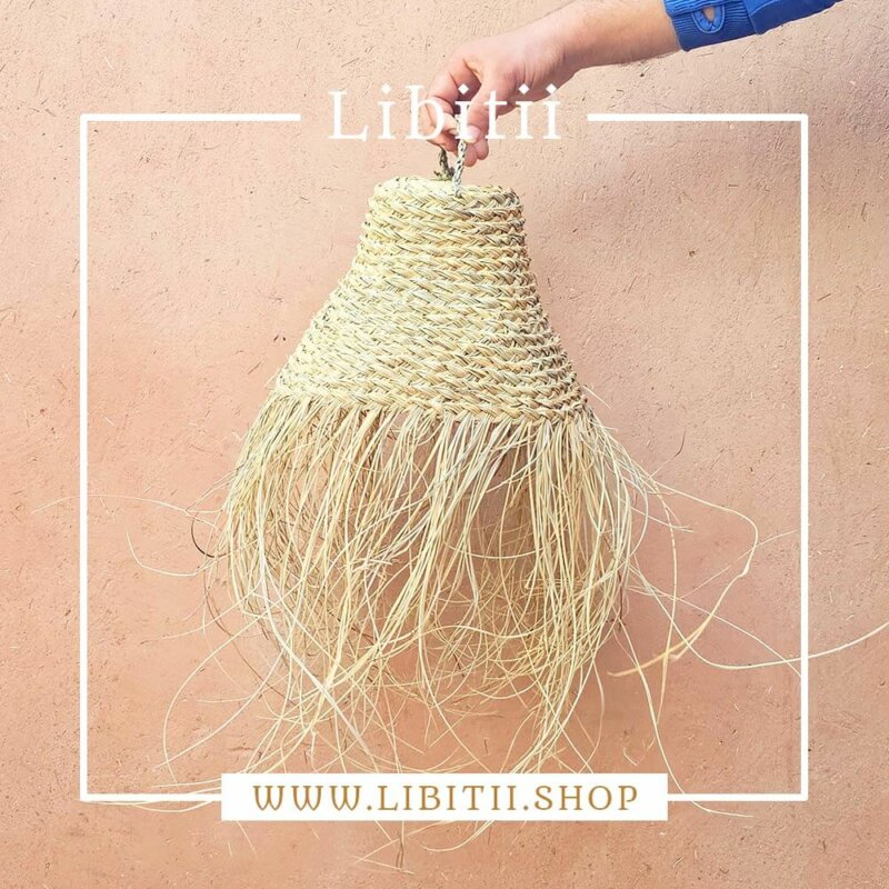 Straw Pendant Light