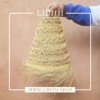 Tube-Shaped Straw Pendant Large Braiding 1