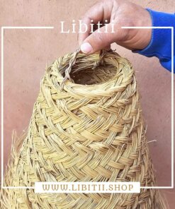 Tube-Shaped Straw Pendant Large Braiding 5