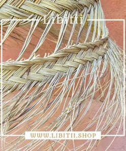 Tube-shaped Straw Hanging Light