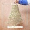 Tube-shaped straw suspension - Handwoven Moroccan Pendant Light 1