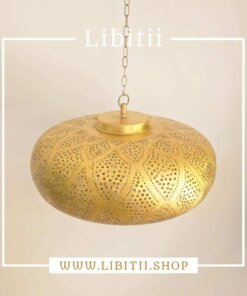 Vintage Brass Pendant Light 2