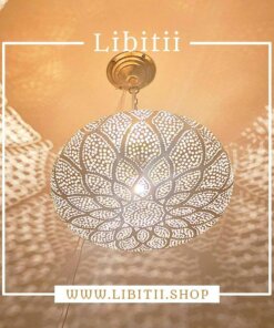 Vintage Brass Pendant Light 4