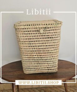 Wicker Laundry Basket Square
