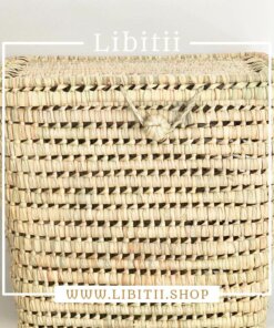 Wicker Laundry Basket Square 5