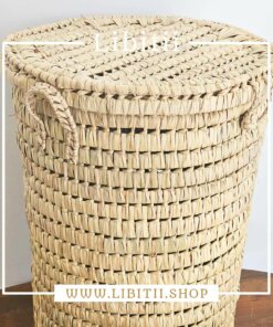 Wicker laundry basket 3